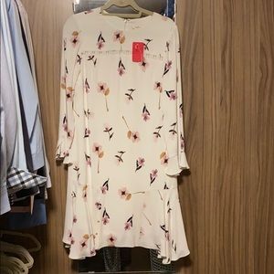 Shoshanna floral ivory dress size 6 NEW